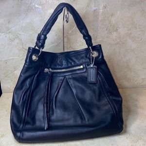 Coach Parker Leather Shoulder Bag